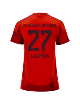 Bayern Munich Konrad Laimer #27 Heimtrikot für Frauen 2024-25 Kurzarm